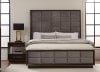 Durango Grey Velvet Upholstered Bed in Smoked Peppercorn Finish by Coaster - 223261Q - Image 1 of 0