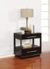 Durango Grey Velvet Upholstered Bed in Smoked Peppercorn Finish by Coaster - 223261Q - Image 4 of 0