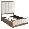Durango Queen Panel Bed in Taupe Oak Finish by Coaster - COA-223271Q - Image 4 of 0