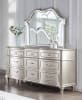 Evangeline Platform 6 Piece Bedroom Set in Silver Finish by Coaster - 223391 - Image 4 of 0