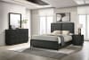 Cavelle 6 Piece Queen Bedroom Set in Black Oak Finish by Coaster - COA-223661 - Image 1 of 0