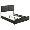 Cavelle 6 Piece Queen Bedroom Set in Black Oak Finish by Coaster - COA-223661 - Image 4 of 0