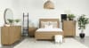 Arini Woven Cane Bed 6 Piece Bedroom Set in Sand Wash Finish by Coaster - 224300 - Image 1 of 0