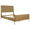Arini Woven Cane Bed in Sand Wash Finish by Coaster - 224300Q - Image 4 of 0