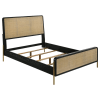 Arini 6 Piece Queen Bedroom Set in Black and Natural Finish by Coaster - 224330Q-S4 - Image 4 of 0