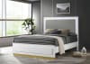 Caraway Queen LED Panel Bed in White Finish by Coaster - COA-224771Q - Image 1 of 0