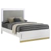 Caraway Queen LED Panel Bed in White Finish by Coaster - COA-224771Q - Image 3 of 0