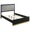 Caraway 6 Piece Queen Bedroom Set in Black Finish by Coaster - COA-224781 - Image 4 of 0