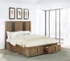 Terrace 2-Drawer Queen Storage Bed in Ash Brown Finish by Coaster - COA-224900Q - Image 1 of 0