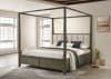 Gran Park 6 Piece Canopy Queen Bedroom Set in Dark Cocoa Finish by Coaster - COA-224931 - Image 2 of 0