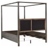 Gran Park 6 Piece Canopy Queen Bedroom Set in Dark Cocoa Finish by Coaster - COA-224931 - Image 5 of 0