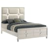 Olivia 6 Piece Queen Bedroom Set in Pearl White Finish by Coaster - COA-224951 - Image 3 of 0
