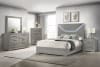 Ives 6 Piece Queen Bedroom Set in Grey High Gloss Finish by Coaster - 224971Q-S4 - Image 1 of 0