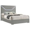 Ives 6 Piece Queen Bedroom Set in Grey High Gloss Finish by Coaster - 224971Q-S4 - Image 3 of 0