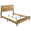Kaywood Queen Panel Bed in Natural Pine Finish by Coaster - COA-225001Q - Image 4 of 0
