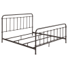 Livingston Queen Open Frame Bed in Dark Bronze Finish by Coaster - 300399Q - Image 3 of 0