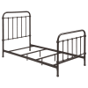 Livingston Queen Open Frame Bed in Dark Bronze Finish by Coaster - 300399Q - Image 4 of 0