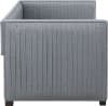 Brodie Twin Daybed with Trundle in Grey Fabric by Coaster - 300554 - Image 5 of 0