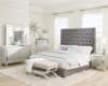 Camille Grey Fabric Upholstered Bed by Coaster - 300621Q - Image 2 of 0