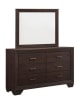 Dorian Platform Bed 6 Piece Bedroom Set in Dark Cocoa Finish by Coaster - 300762 - Image 3 of 0