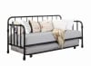 Marina Trundle Daybed in Black Metal Finish by Coaster - 300765 - Image 2 of 0