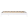 Hounslow Queen Universal Platform Bed in White Finish by Coaster - COA-306128Q - Image 5 of 0