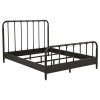 Rocco Open Frame Queen Bed in Dark Bronze Finish by Coaster - 310035Q - Image 3 of 0