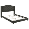 Sonoma Grey Fabric Upholstered Bed by Coaster - 310072 - Image 4 of 0