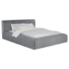 Wilshire Upholstered Queen Platform Bed in Dove Gray Fabric by Coaster - COA-315981Q - Image 2 of 0