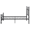 Novak Twin Open Frame Bed in Matte Black Finish by Coaster - COA-316001T - Image 5 of 0