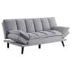 Laredo Upholstered Tufted Convertible Sofa Bed in Grey and Black by Coaster - COA-360018 - Image 1 of 0