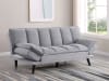 Laredo Upholstered Tufted Convertible Sofa Bed in Grey and Black by Coaster - COA-360018 - Image 3 of 0