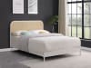 Amherst Queen Bed w/Woven Rattan Headboard in White Powder Coated Finish by Coaster - COA-360301Q - Image 1 of 0