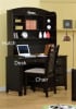 Phoenix Collection Bedroom Furniture Computer/Student Desk with Hutch in Rich Deep Cappuccino Finish by Coaster - 400187 - Image 2 of 0