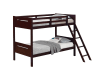 Littleton Twin Twin Bunk Bed in Espresso Finish by Coaster - 405051BRN - Image 2 of 0
