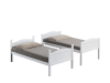 Littleton Twin Twin Bunk Bed in White Finish by Coaster - 405053WHT - Image 4 of 0