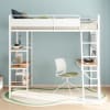 Campus Twin Workstation Loft Bed with Desk in Matte White Finish by Coaster - 460332WHT - Image 2 of 0