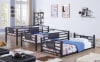 Rogen Triple Twin Bunk Bed in Dark Bronze Metal Finish by Coaster - 460394T - Image 2 of 0