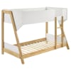 Wyatt Twin Over Twin Bunk Bed in White and Natural Finish by Coaster - COA-460510 - Image 3 of 0