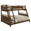 Holden Twin Over Full Bunk Bed in Walnut Finish by Coaster - 460593 - Image 2 of 0