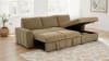 Pastrana Sleeper Sectional Sofa with RAF Chaise in Camel Fabric by Coaster - 500348 - Image 3 of 0
