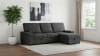 Demko Sleeper Sectional Sofa with Speaker and Storage Chaise in Granite Fabric by Coaster - 500355 - Image 1 of 0