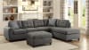 Stonenesse Sectional in Grey Upholstery by Coaster - 500413 - Image 1 of 0