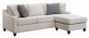 Mcloughlin Sectional in Cream Fabric by Coaster - 501840 - Image 2 of 0
