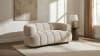 Whitney Upholstered Loveseat in Channel Tufted Woven Fabric by Coaster - 503722 - Image 1 of 0