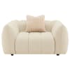 Winchester Boucle Upholstered Chair in Sand Pebble by Coaster - COA-503999 - Image 3 of 0