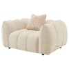 Winchester Boucle Upholstered Chair in Sand Pebble by Coaster - COA-503999 - Image 5 of 0