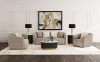 Townsend Upholstered Rolled Arm Sofa in Latte Chenille Finish by Coaster - COA-504754 - Image 2 of 0