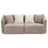Townsend Upholstered Rolled Arm Sofa in Latte Chenille Finish by Coaster - COA-504754 - Image 4 of 0