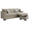 Storey Upholstered Sleeper Sectional Chaise Sofa in Camel and Black by Coaster - COA-504778 - Image 5 of 0